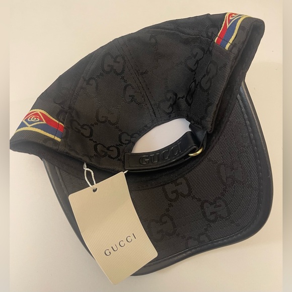 Gucci Black Baseball Cap - Picture 7 of 8